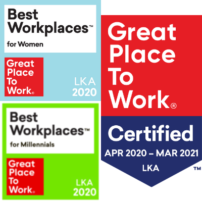 Great Place to Work Certified Sri Lanka (2019,2020)