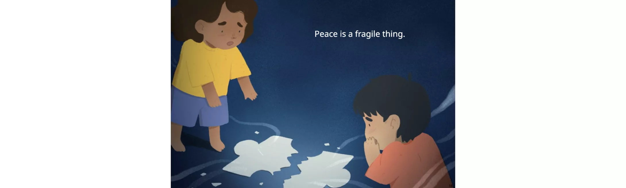 “What is Peace?” a Room to Read original publication, written by John Lasack and illustrated by Kat Yao, United States